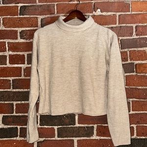 Cotton Candy LA Turtleneck Sweater with Seam in Back, Size S